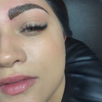 The Beautiful Brows - During the service - Permanent Makeup Near Me - Salt Lake City, Utah The Beautiful Brows - During the service - Permanent Makeup Near Me - Salt Lake City, Utah