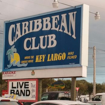 Caribbean Club - The sign - Dive Bars Near Me - Key Largo, Florida Caribbean Club - The sign - Dive Bars Near Me - Key Largo, Florida