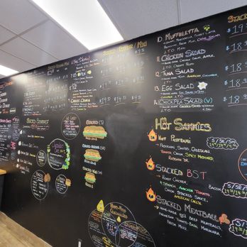 Stacked Sandwich Shop - Inside wall - Sandwiches Near Me - Forest Hills, New York Stacked Sandwich Shop - Inside wall - Sandwiches Near Me - Forest Hills, New York