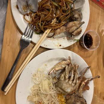 Hibachi Grill and Buffet - Crab and grilled noodles assorted - Buffets Near Me - Houston, Texas Hibachi Grill and Buffet - Crab and grilled noodles assorted - Buffets Near Me - Houston, Texas