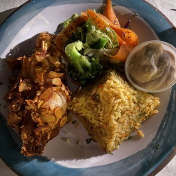 Mim's Seaside Bistro - Snapper almondine - Seafood Near Me - St Thomas, Virgin Islands Mim's Seaside Bistro - Snapper almondine - Seafood Near Me - St Thomas, Virgin Islands