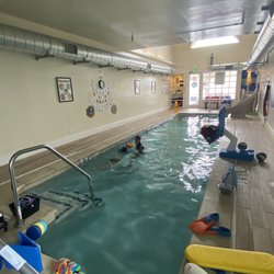 Monterey Aquatic Therapy Center - Learning to swim!