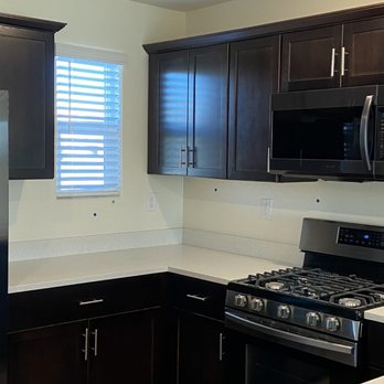 Modern Properties - Before the cabinets were painted - General Contractors Near Me Modern Properties - Before the cabinets were painted - General Contractors Near Me