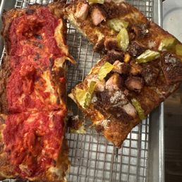 Regular with Calabrian peppers and Nashville hot