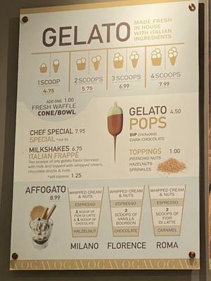 Voga Italian Gelato | Crepes | Coffee | Chocolate | Desserts by null