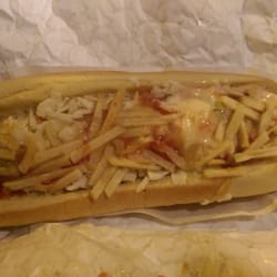 El Arepaso de Orlando - Specialty hot dog