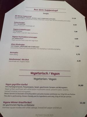 Menu photo 6 Café Central Vienna, 9 Menu photo 6 Café Central Vienna, 9