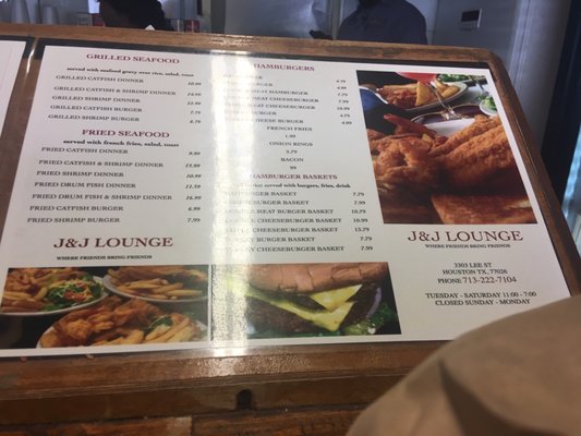Menu photo 4 J & J Lounge Houston, TX Menu photo 4 J & J Lounge Houston, TX