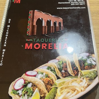 Taqueria Morelia - Menu - Mexican Near Me - Homestead, Florida