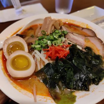 E Ramen - Red Tonkotsu + Menma + Wakame - Ramen Near Me - Sacramento, California E Ramen - Red Tonkotsu + Menma + Wakame - Ramen Near Me - Sacramento, California