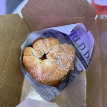 Beignets & Brew - Honey Butter Chicken Croissant - Coffee & Tea Near Me - Destin, Florida