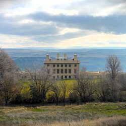 Maryhill Museum of Art - Maryhill Museum standing like a question mark at the edge of the Columbia River. Stark, elegant, & perfectly out of place.