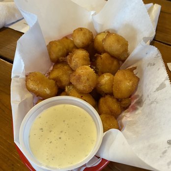 The Lazy Fisherman - Hand made hush puppies - Seafood Near Me - Bixby, Oklahoma The Lazy Fisherman - Hand made hush puppies - Seafood Near Me - Bixby, Oklahoma