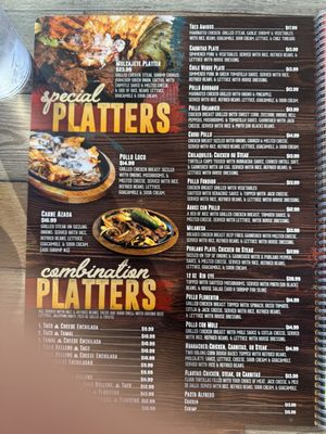 Menu photo 3 Guacamole Mexican Grill Lyman, SC