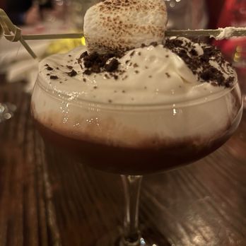 Blue Steel Pizza - Smores cocktail - Pizza Near Me - Bloomfield, New Jersey