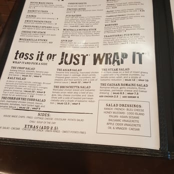 Pub 217 - The menu is witty - Pubs Near Me - Cedar Rapids, Iowa