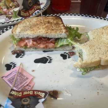 Black Bear Diner Tucson - BLT notice the bite taken out of one side. - Diners Near Me - Tucson, Arizona