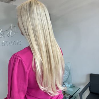 Dapper & Divine - Full Head HL and Extensions (Great Lengths, Custom Mirco Link, Tape Extensions & Halo Couture) - Hair Salons Near Me - Boca Raton, Florida Dapper & Divine - Full Head HL and Extensions (Great Lengths, Custom Mirco Link, Tape Extensions & Halo Couture) - Hair Salons Near Me - Boca Raton, Florida