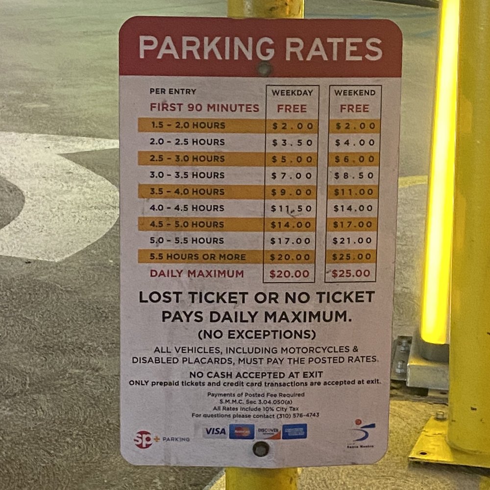 Parking rates feb 5 2023