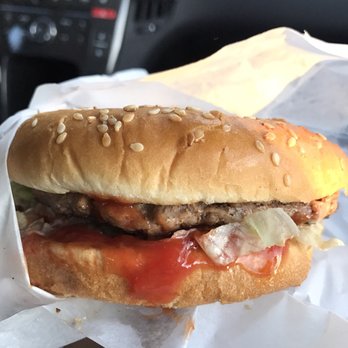 Frugals - Burger with lettuce ketchup mayo and onions - Fast Food Near Me - Auburn, Washington Frugals - Burger with lettuce ketchup mayo and onions - Fast Food Near Me - Auburn, Washington