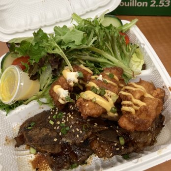 OlenaHi - Surf and turf with salad - Salad Near Me - Honolulu, Hawaii
