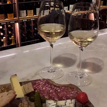Wally's - Rieslings and cheese + meat platter - soooo good - New American Near Me - Beverly Hills, California