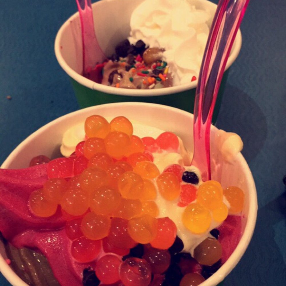 Delishiousness in the green cups