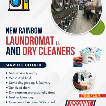 New Rainbow Laundromat - Laundromat Near Me - Queens, New York