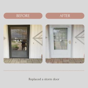 Ace Handyman Services Coppell - AHS Coppell replaced a storm door. - Handyman Near Me - Lewisville, Texas Ace Handyman Services Coppell - AHS Coppell replaced a storm door. - Handyman Near Me - Lewisville, Texas