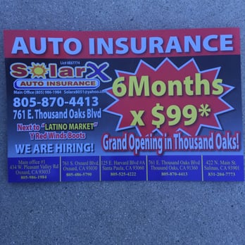 Solarx Auto Insurance Agency - All over my neighborhood . - Auto Insurance Near Me - Oxnard, California Solarx Auto Insurance Agency - All over my neighborhood . - Auto Insurance Near Me - Oxnard, California