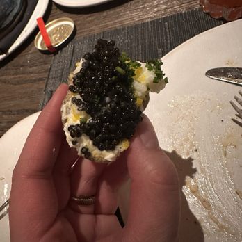 Navy Blue - Caviar Service with Accoutrements - Seafood Near Me - Houston, Texas Navy Blue - Caviar Service with Accoutrements - Seafood Near Me - Houston, Texas
