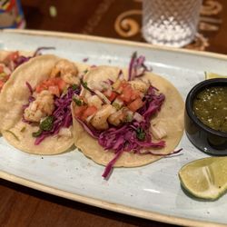 La Charla Restaurant - Shrimp tacos
