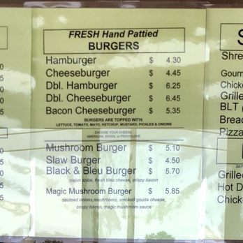 Twist & Shout - Menu part one (open for full picture) - Ice Cream & Frozen Yogurt Near Me - Monroeville, Ohio