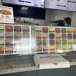 Second time here for pickup so they could remake the pizza to which they didn't add all the toppings I paid for! Second time here for pickup so they could remake the pizza to which they didn't add all the toppings I paid for!