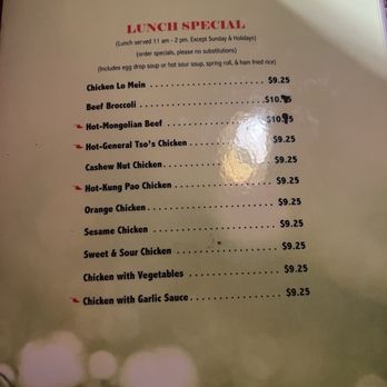 Lucky 5 - Menu - Chinese Near Me - Spanish Fork, Utah Lucky 5 - Menu - Chinese Near Me - Spanish Fork, Utah