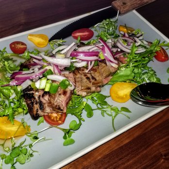 Temsib Eatery & Bar - Crying Tiger Salad - Thai Near Me - Bellevue, Washington Temsib Eatery & Bar - Crying Tiger Salad - Thai Near Me - Bellevue, Washington