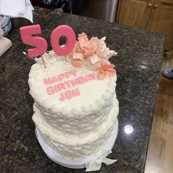 Take the Cake By Kay - a cake with the number 50 on it - Bakeries Near Me - Leawood, Kansas