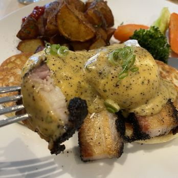 Breakfast Table - Coffee crusted pork belly - Breakfast & Brunch Near Me - Richmond, British Columbia Breakfast Table - Coffee crusted pork belly - Breakfast & Brunch Near Me - Richmond, British Columbia