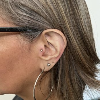 Symbiosis Body Piercing - Left Tragus - Piercing Near Me - Orange, California