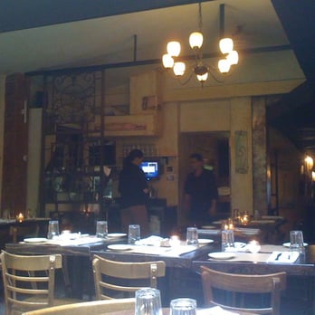 Gnocco - from the garden, looking into the restaurant - Italian Near Me - New York, New York