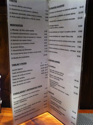 Menu photo 4 Tabernas Salinas Granada, GR