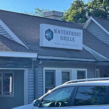 Hidden Valley Mini Golf and Waterfront Grille - the front of the restaurant - Mini Golf Near Me - Southington, Connecticut Hidden Valley Mini Golf and Waterfront Grille - the front of the restaurant - Mini Golf Near Me - Southington, Connecticut