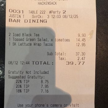 The Cheesecake Factory - Drink water! - Desserts Near Me - Hackensack, New Jersey