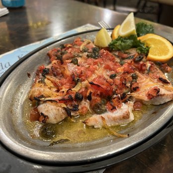 The Fish House - Matacumbe-style Mahi Mahi. - Seafood Near Me - Key Largo, Florida The Fish House - Matacumbe-style Mahi Mahi. - Seafood Near Me - Key Largo, Florida