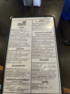 Menu photo 1 Magpie Great Falls, MT Menu photo 1 Magpie Great Falls, MT
