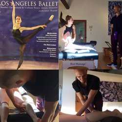 Your Body Solutions Massage - Carlo Treating Los Angeles Ballet Dancer