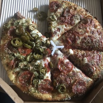 Pizza Hut - Pan pizza extra cheese. Pepperoni and 1/2 jalapeños with hut seasoning !! - Pizza Near Me - Elyria, Ohio Pizza Hut - Pan pizza extra cheese. Pepperoni and 1/2 jalapeños with hut seasoning !! - Pizza Near Me - Elyria, Ohio