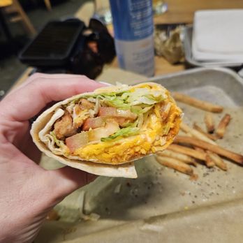 Buffalo Wild Wings - Buffalo chicken ranch wrap - American Near Me - Oceanside, California