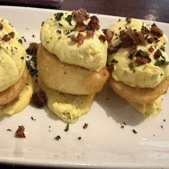 Nick's On 2nd - Bacon Deviled Eggs - New American Near Me - Long Beach, California Nick's On 2nd - Bacon Deviled Eggs - New American Near Me - Long Beach, California