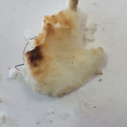 Memo's Restaurant & Bakery - Cold, rubbery arepa :) yum